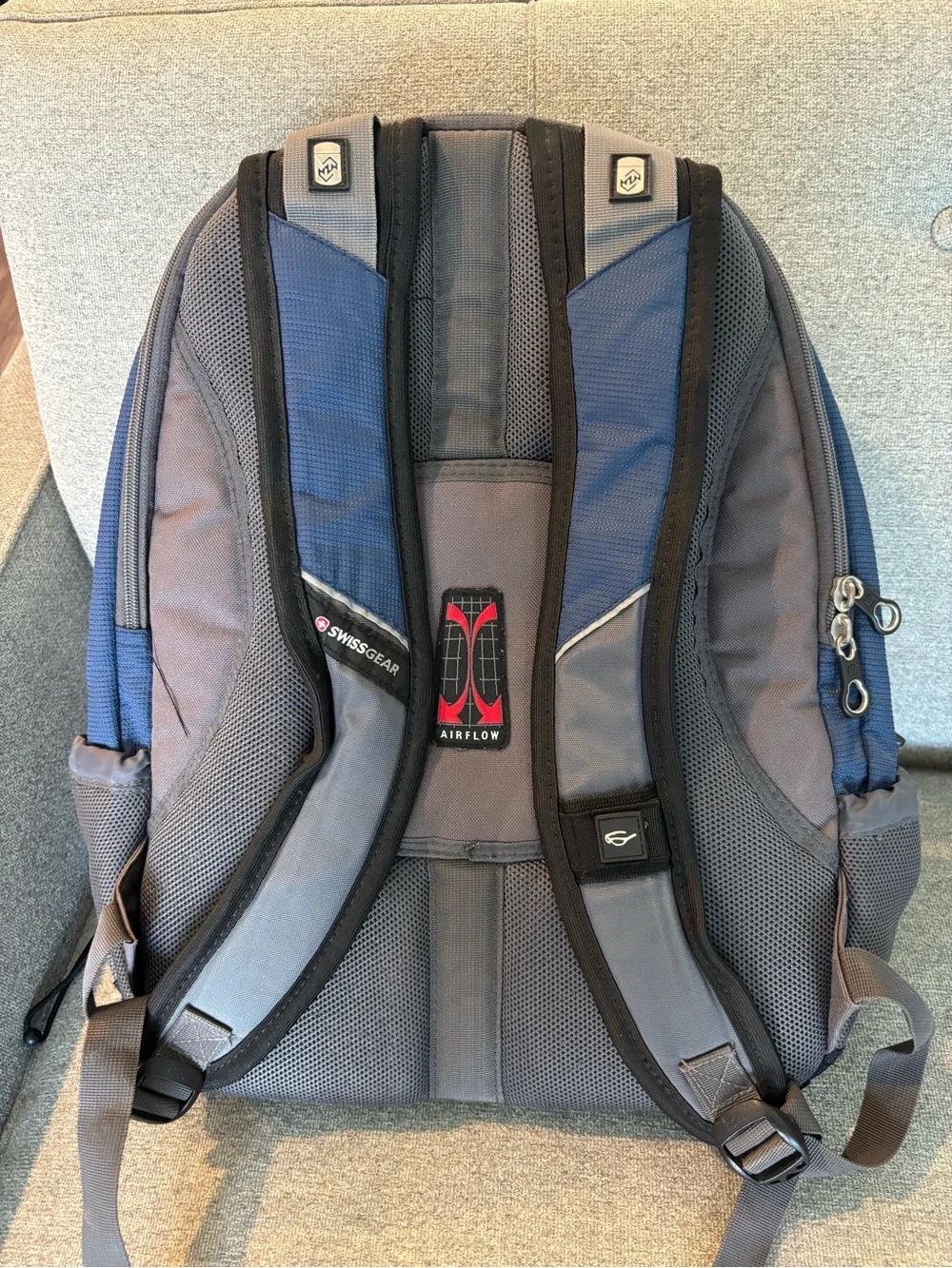 SwissGear Navy and Gray Travel & Commuter Backpack